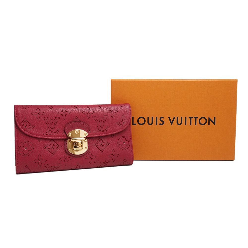 LOUIS VUITTON ルイヴィトン マヒナ M58090 ポルトフォイユ アメリア