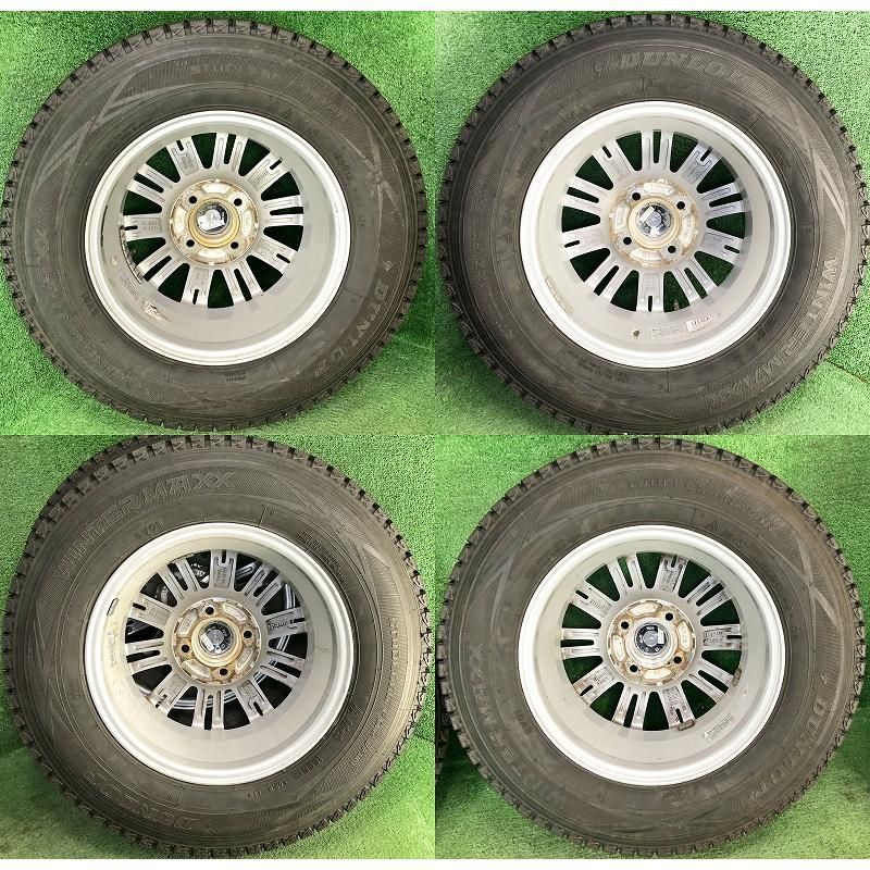 2017年製/2018年製 165R13 6PR LT ダンロップ WINTER MAXX SV01 中古 