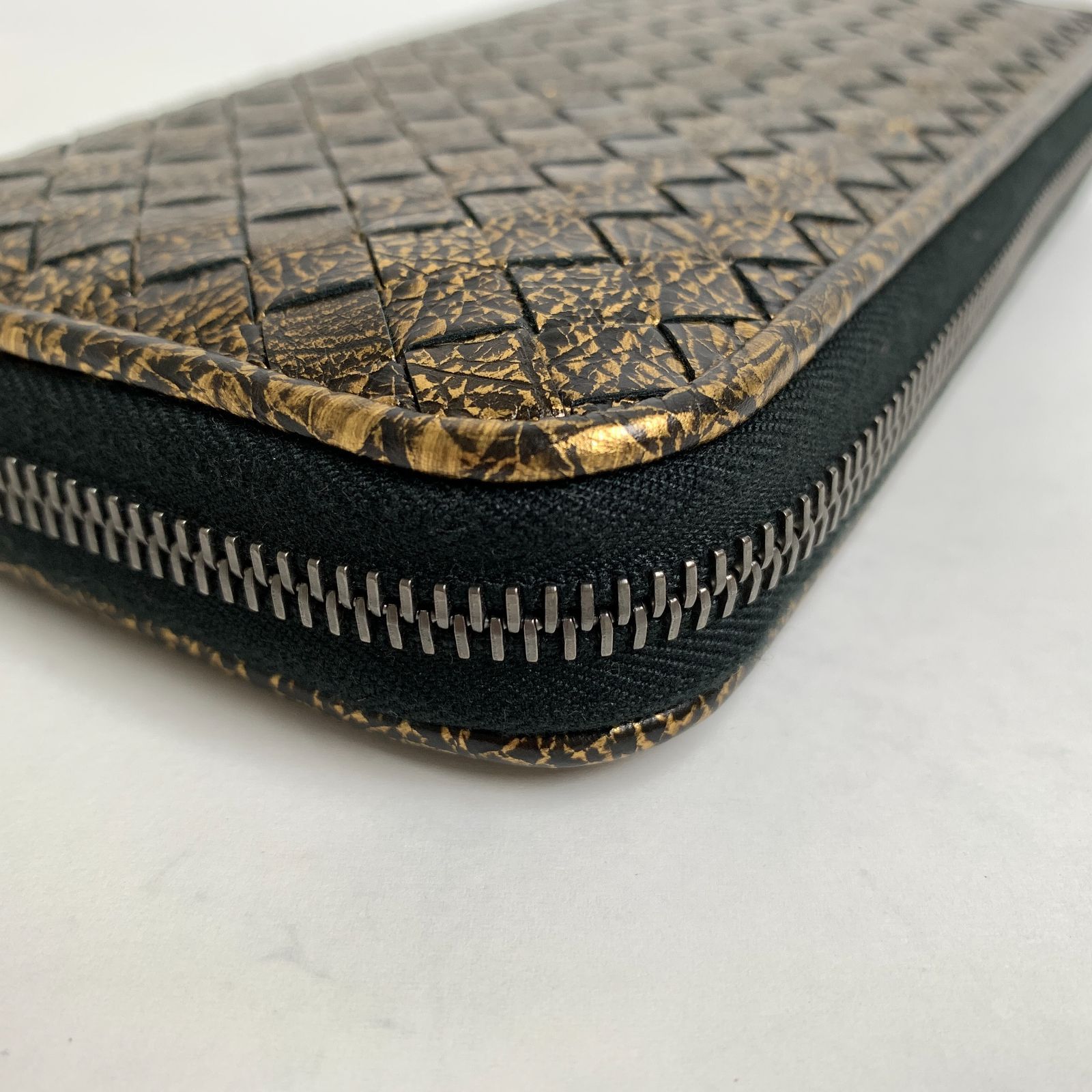 f001 B 希少!! 未使用 ボッテガヴェネタ BOTTEGA VENETA 長財布