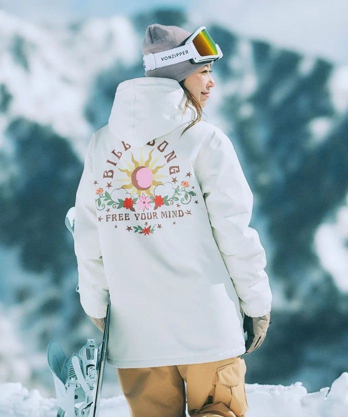 2025 2026 BILLABONG ビラボン COACH スノージャケット CRM レディース BF01L752