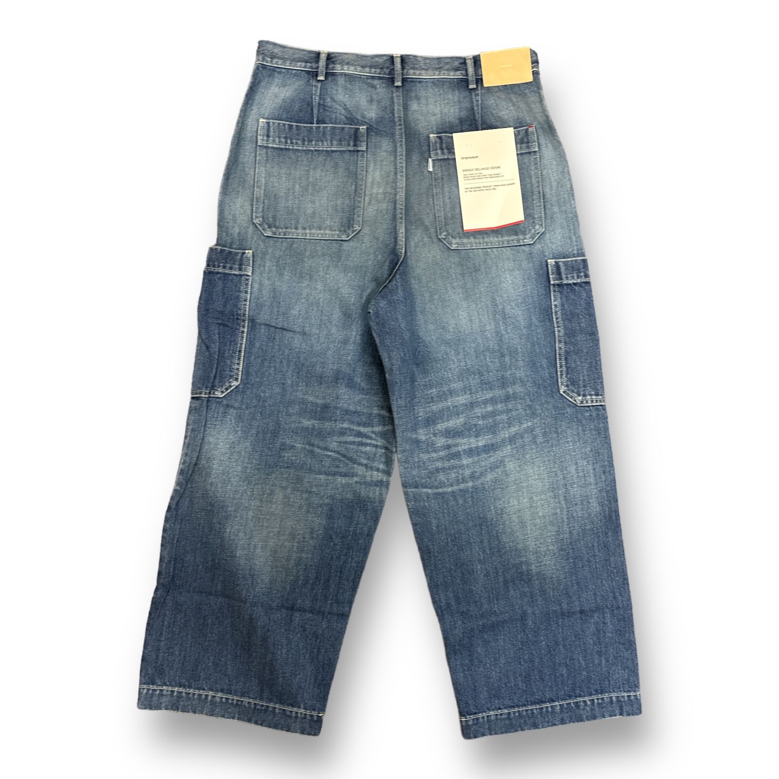定価35200円 新品 Graphpaper 23AW Selvage Denim Cargo Pants 定価35200円 新品 Graphpaper 23AW Selvage Denim Cargo Pants