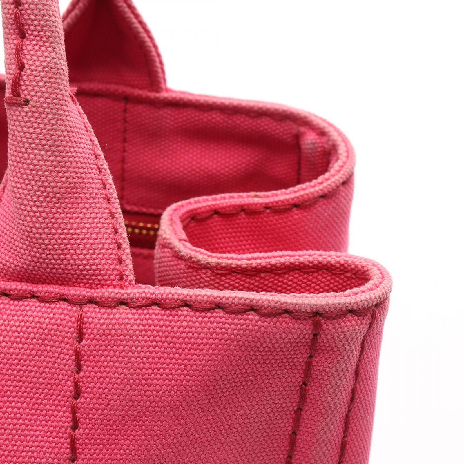 プラダ PRADA トートバッグ CANAPA カナパ 1BG439 ピンク キャンバス