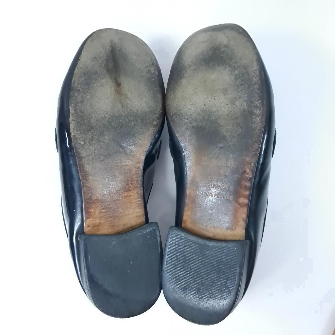 Repetto マイケル ローファー エナメル ブラック 36 1/2