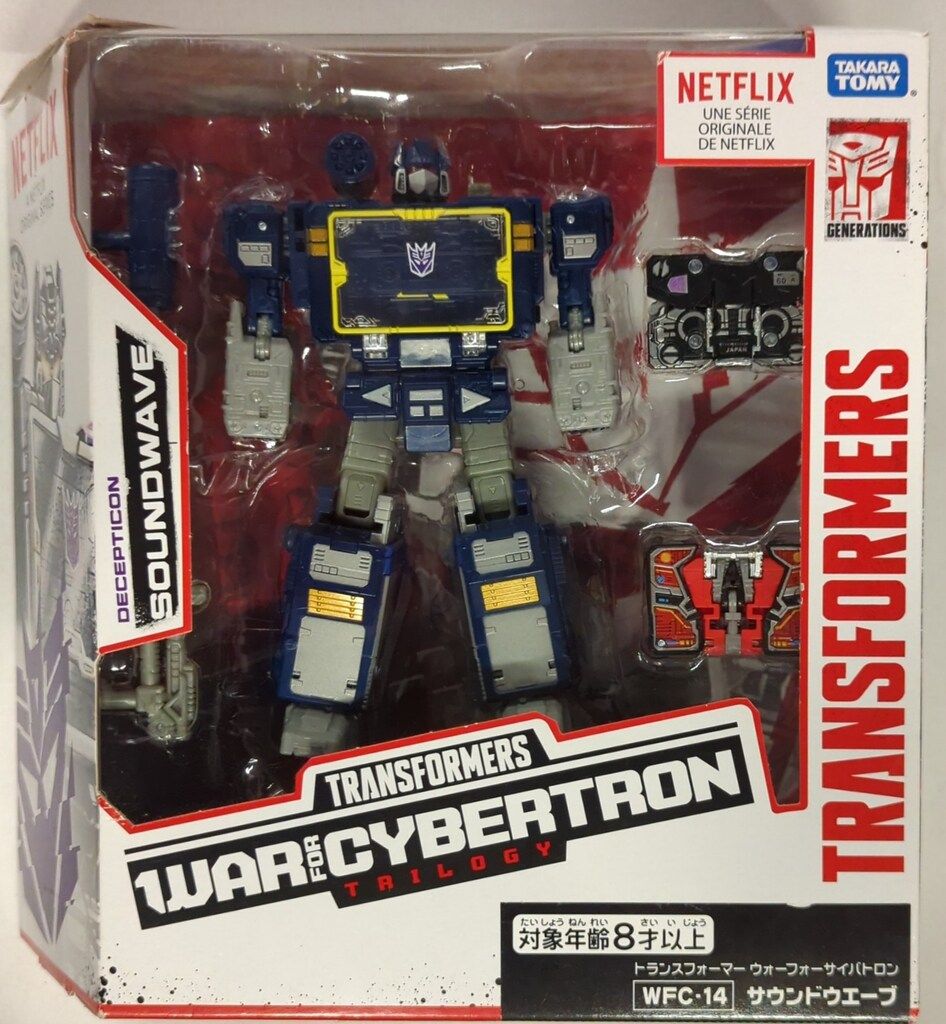 タカラトミー ウォーフォーサイバトロン トランスフォーマー サウンドウェーブ WFC14