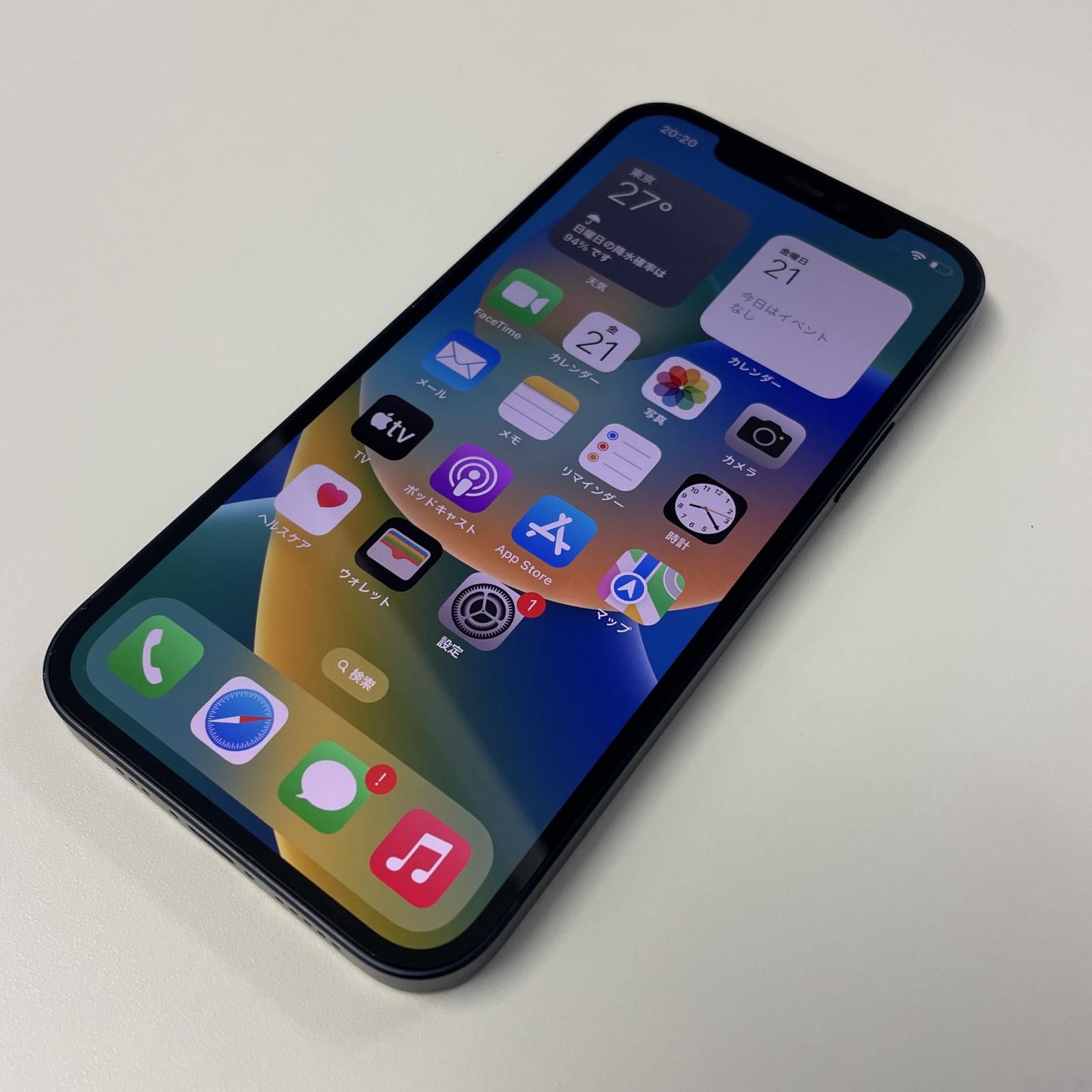 softbank iPhone 12 64GB ブラック