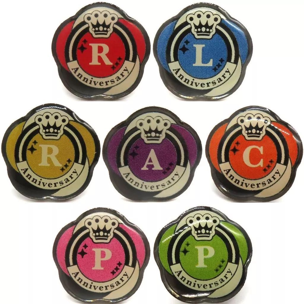 ピンズ・ピンバッジ・缶バッジ Larry 中古】バッジ・ピンズ 全7種セット 「うたの☆プリンスさまっ