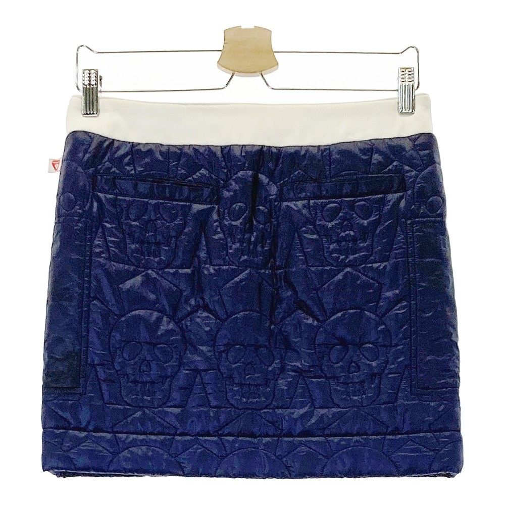 MARK&LONA ネイビー スカートマークアンドロナ Mサイズ 38