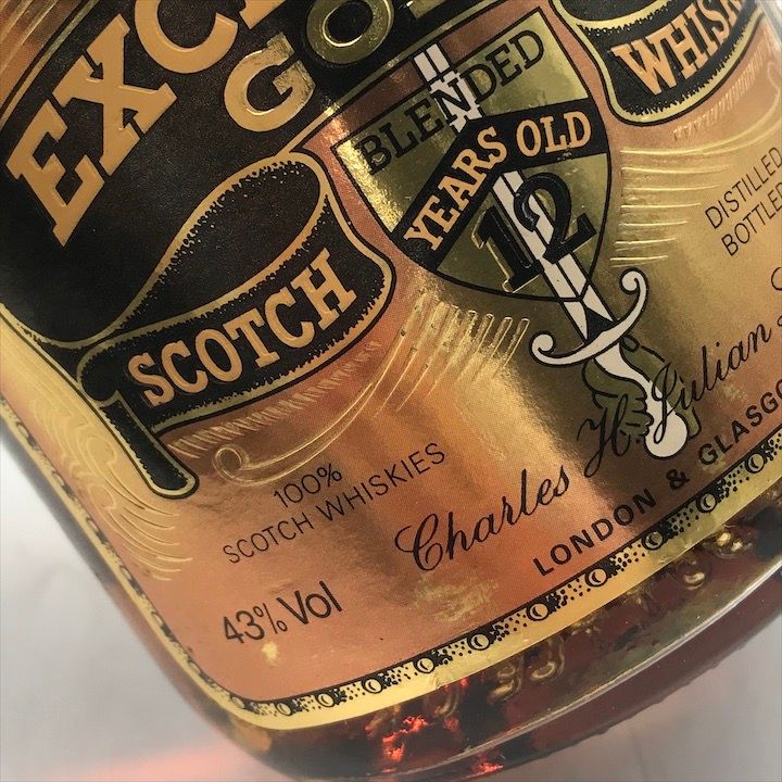 未開栓 古酒 EXCALIBUR 12年 エクスカリバー ウイスキー 箱付 エクスカリバー ゴールド12年、クセなし＆印象なし。 - 酒と共感の日々