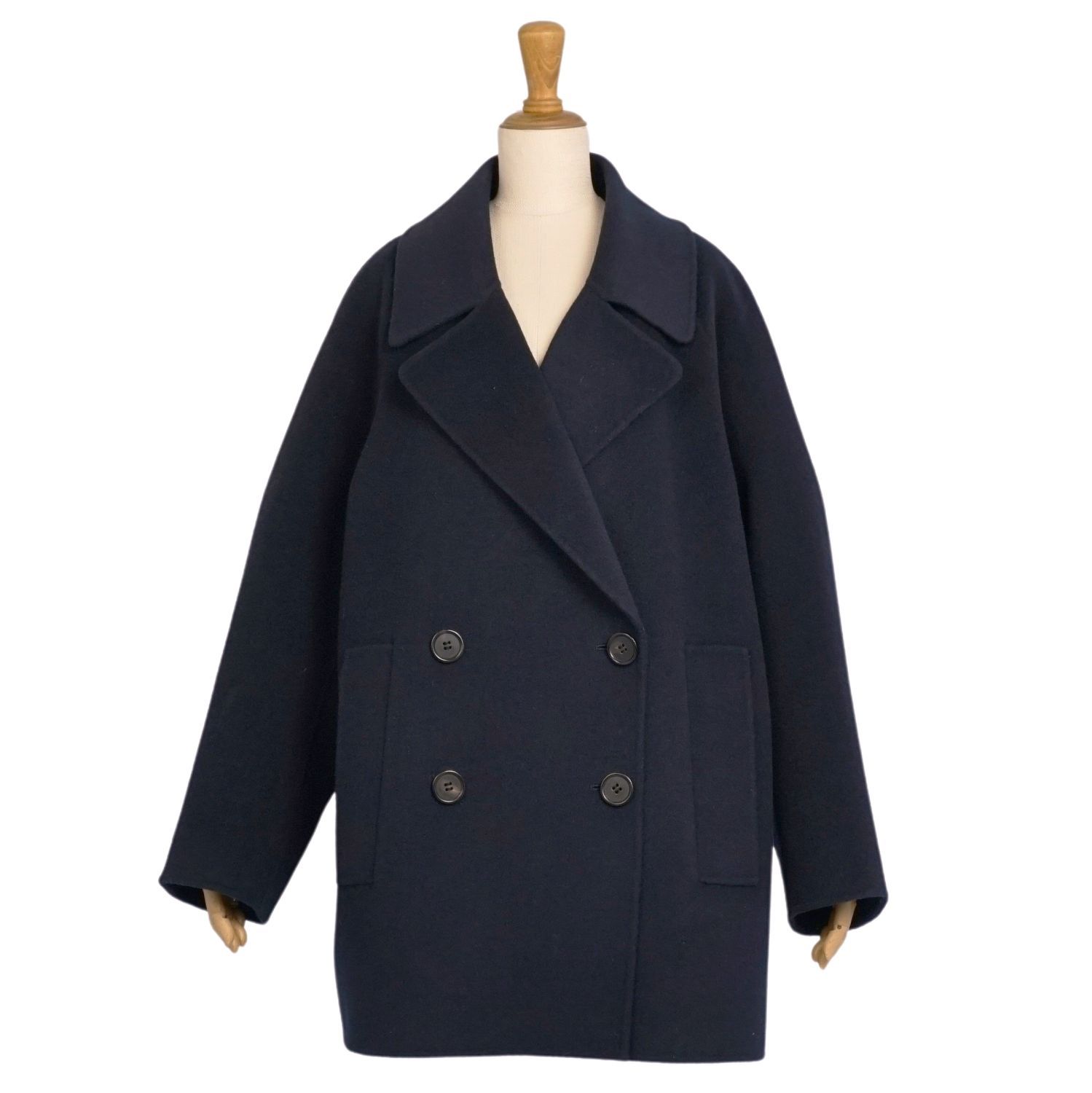 マックスマーラ S MaxMara コート cucito a mano ク