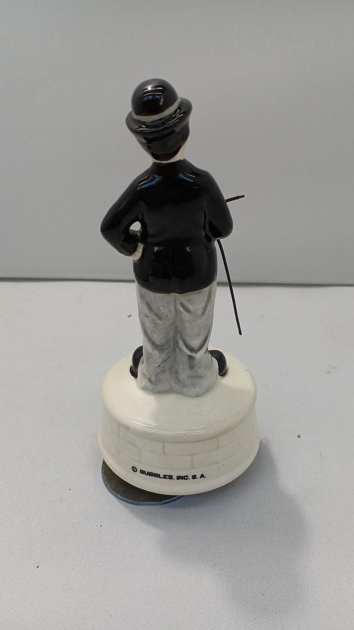 チャップリン人形 日本製 スキヨ人形研究所製 からくりオルゴール付き