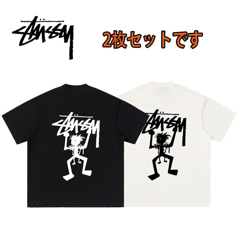 大人気]STUSSY⭐ステューシー Tシャツ シャドーマン ストック