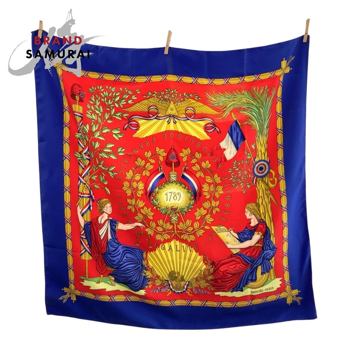 価格は安く 美品 HERMES エルメス 1789 LIBERTE EGALITE FRATERNITE 小物