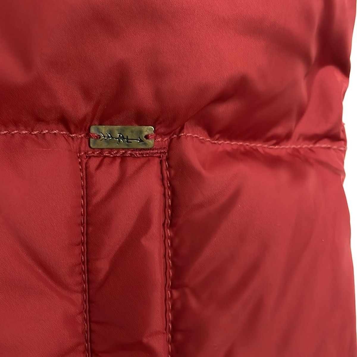 RalphLauren Denim-Supply ラルフローレンデニム-サプライ ダウンベスト サイズS レディース - レッド キルティング ジップアップ 秋 冬 SIROKUMA-CORPORATION_COM