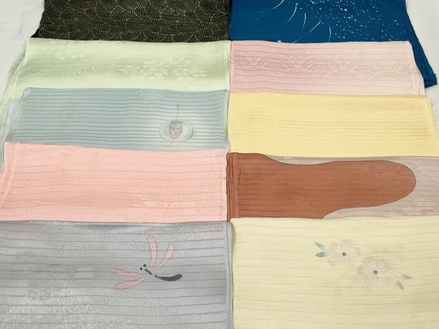 平和屋本店 夏物 和装小物 帯揚げ10枚 DZAA10716kh5