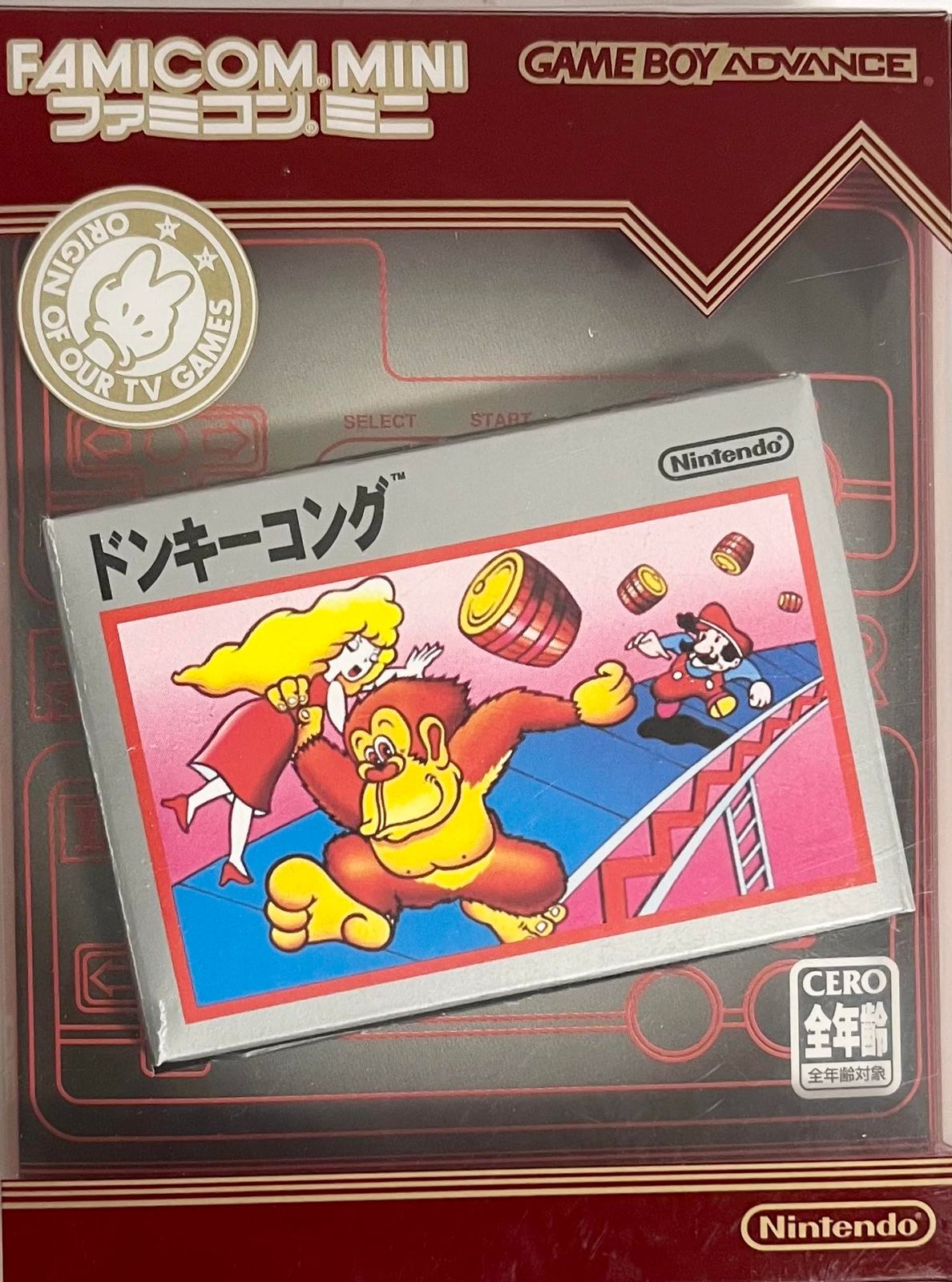 ファミコンミニ ドンキーコング GBA版 ファミコンミニ