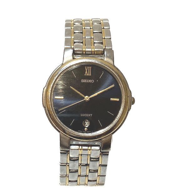 セイコー 7N22-6B20 ウォッチ Seiko 7N22-6B20 Quartz Men's Watch Silver Dial SS 32.5mm