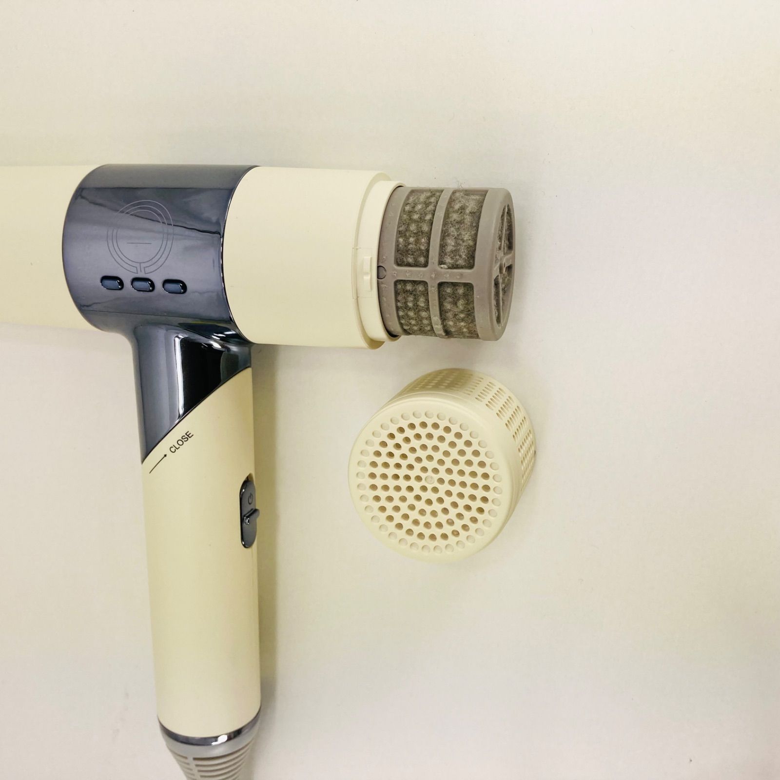 新品未開封】KINUJO絹女マイナスイオンヘアドライヤー ホワイト KH301