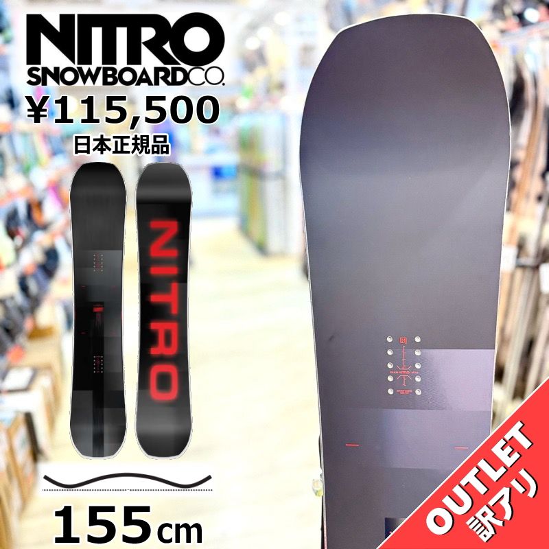 NITRO TEAM 155cm スノーボード 楽天市場】早期購入 NITRO ナイトロ スノーボード 板 メンズ