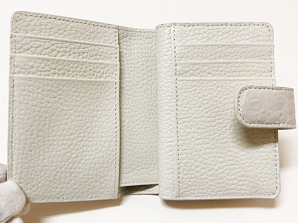 小銭入れあり ホワイト
