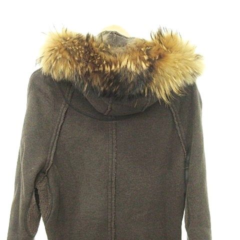 ルグランブルー L.G.B ラクーンファー ロングスリーブ パーカー