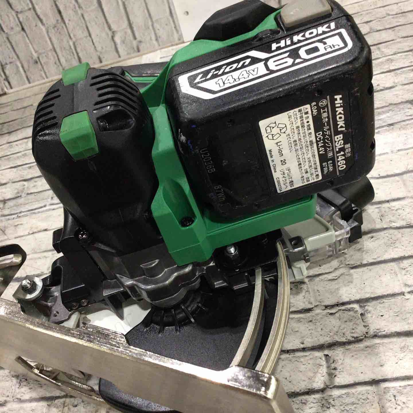 日立工機 コードレス集じん丸のこ