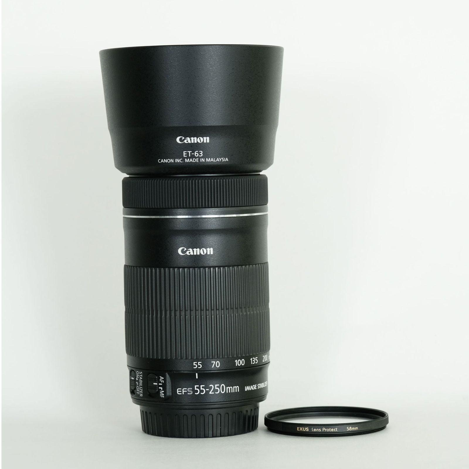 美品 キャノン Canon EF-S 55-250mm IS☆レンズフード付き♪ EF-S55-250mm F4-5.6 IS - キヤノンカメラミュージアム