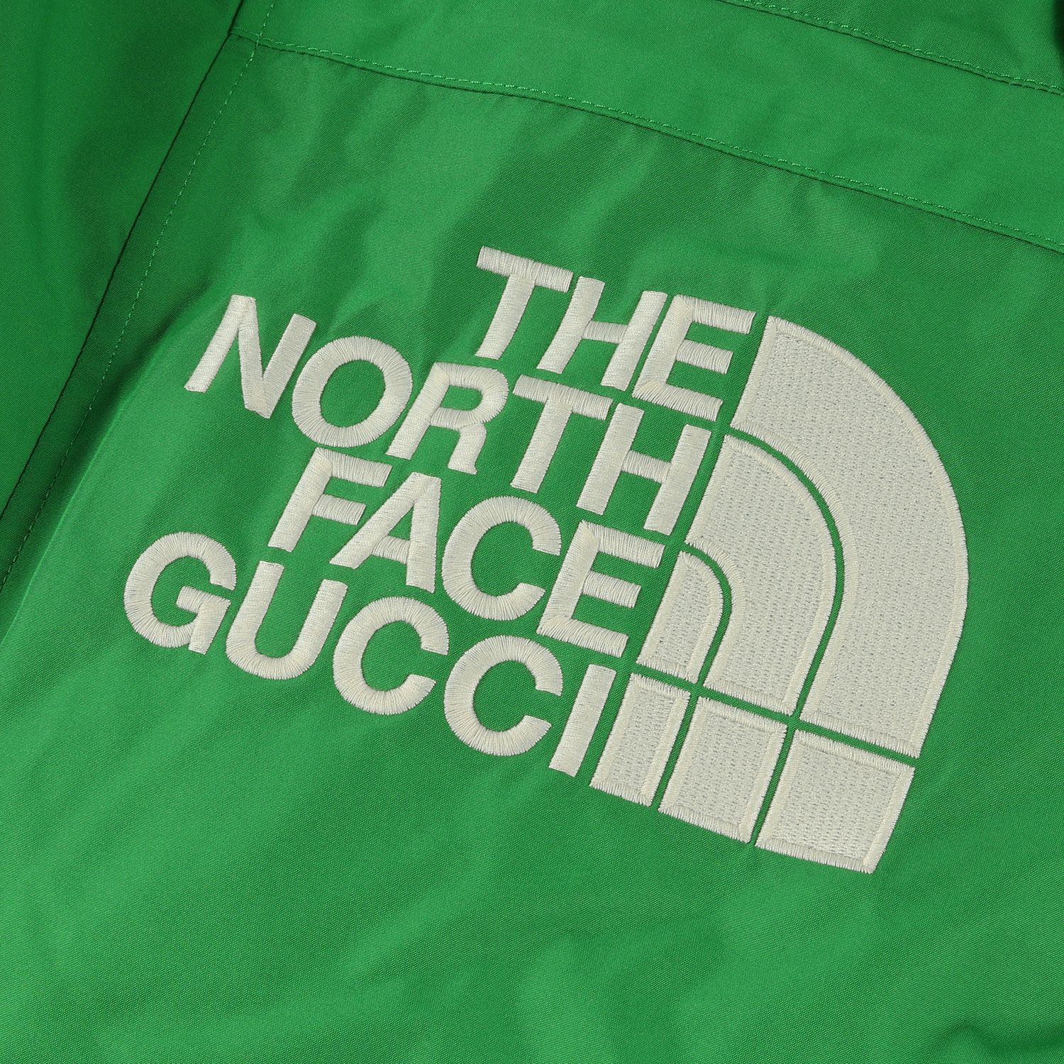 新品 GUCCI グッチ THE NORTH FACE ノースフェイス ロゴ プリント 