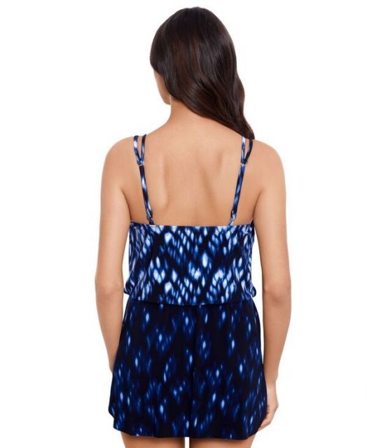 マジックスーツ レディース ワンピース トップス Women s Indio Kami Swim Dress Blue Multi