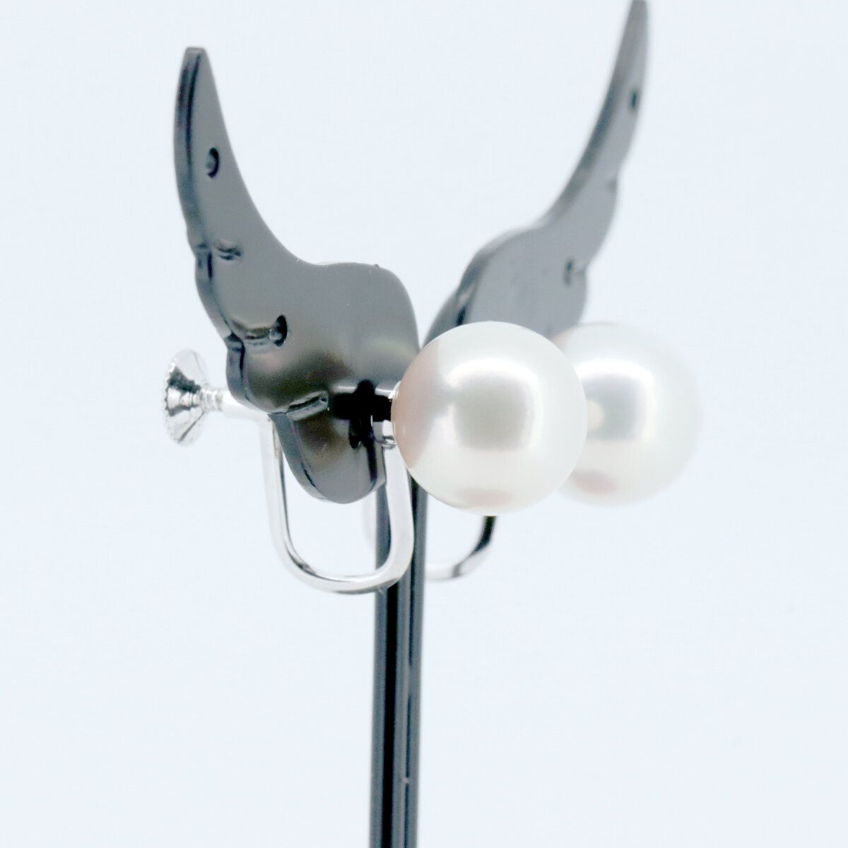 タサキ パール イヤリング 9.6ミリ K14WG(14金 ホワイトゴールド) 質屋  