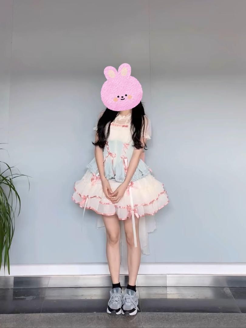 コルセット風ワンピ 女子会やお出かけに最適