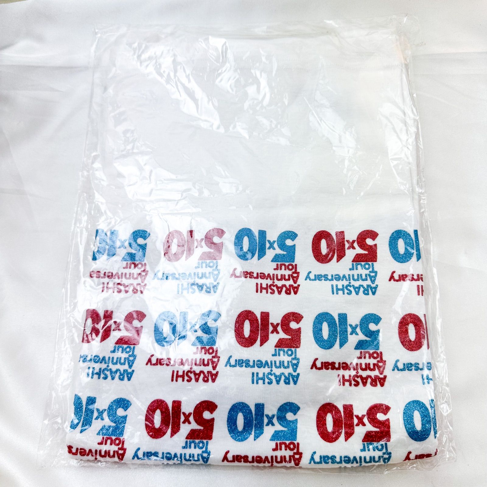嵐出品 新品 開封のみ 嵐 5×10 ツアーグッズ 7分ロンT 七分袖Tシャツ - メルカリ