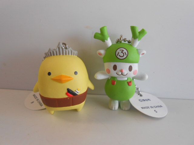 ♯Jyi14EEゆるキャラマスコットキーホルダー人気4種 - メルカリ