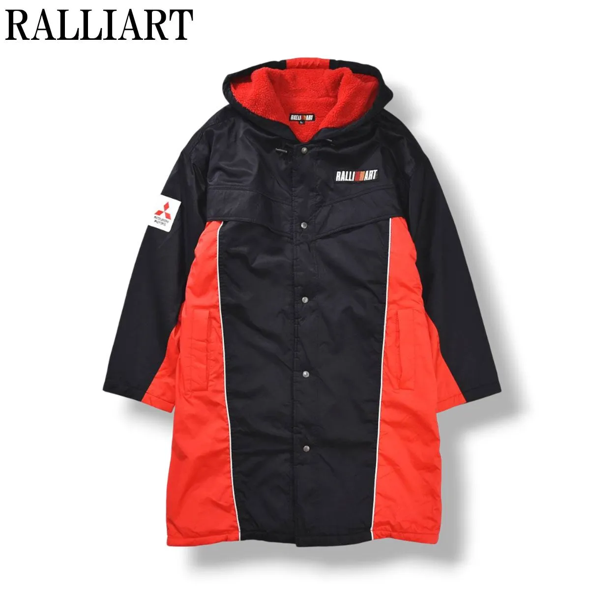 希少三菱ランサーエボリューション　オフィシャルベンチコート・ジャケット　新同美中古　サイズL　WRCWRXラリーアートエボ45678910 ランサーエボリューションのカタログ