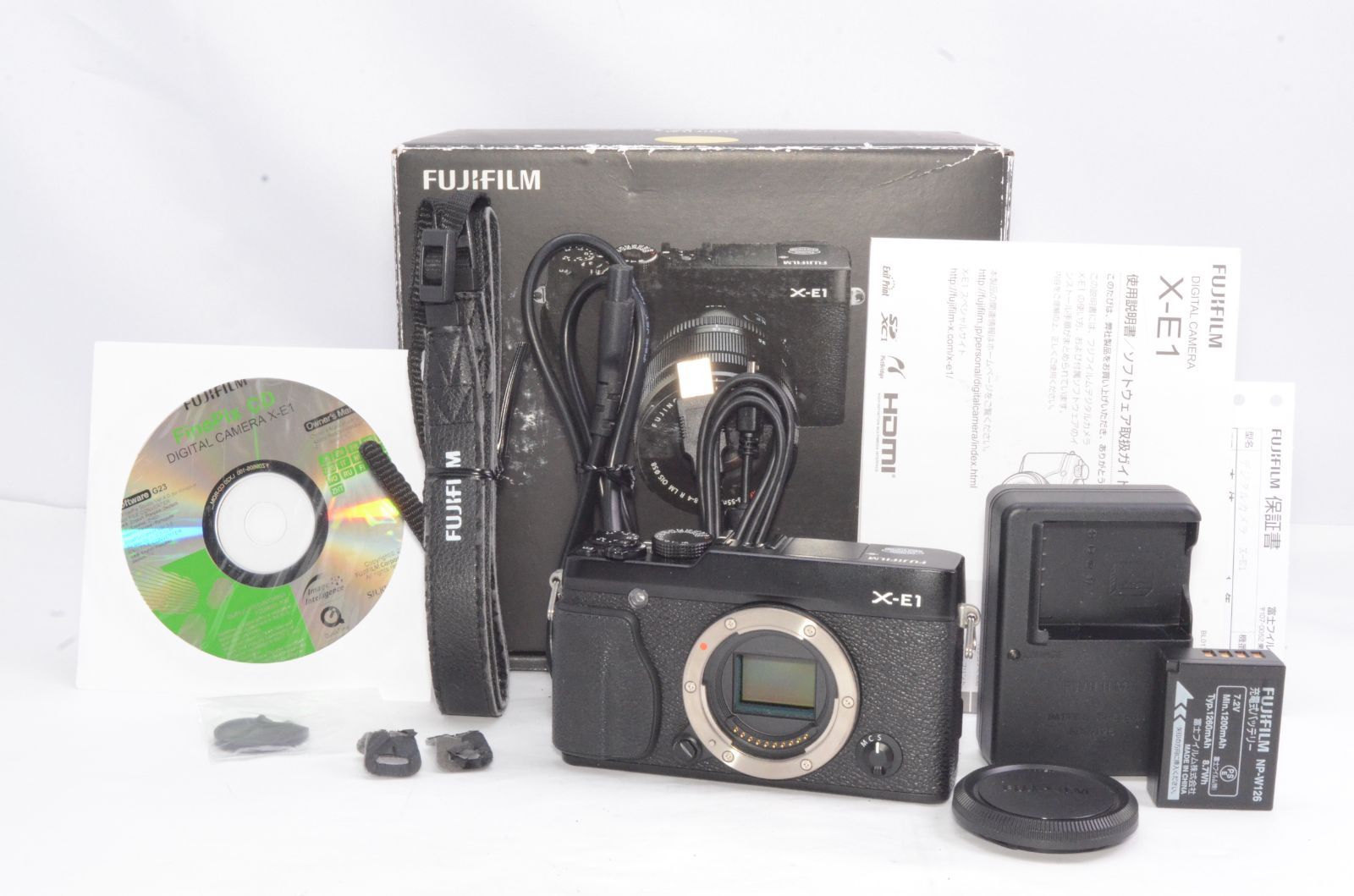FUJIFILM フジフイルム X-E1 ボディ ブラック