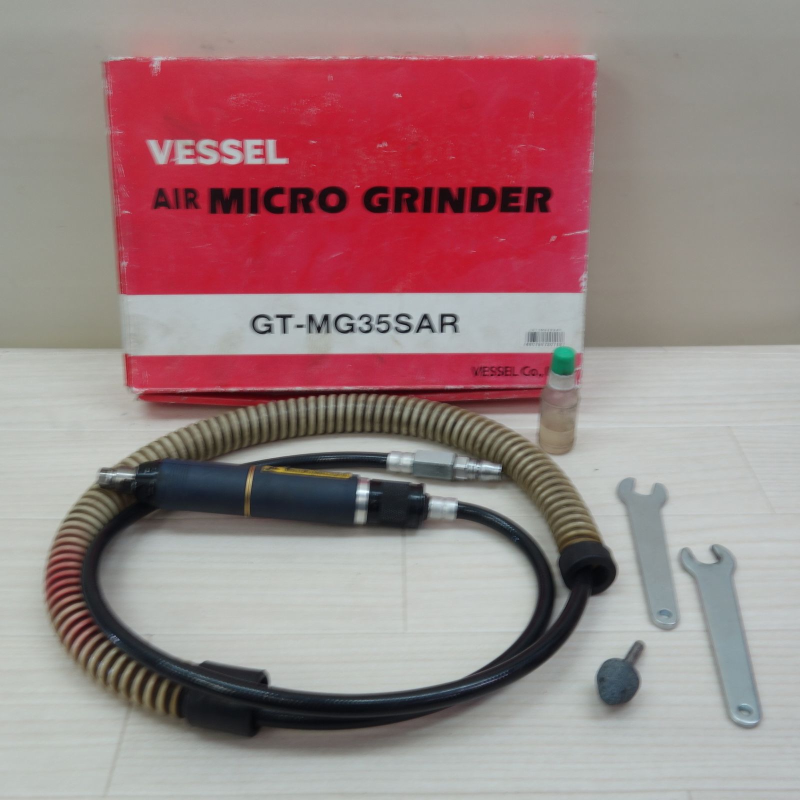 ベッセル VESSEL エアー マイクロ グラインダー GT-MG35SAR 精密 研削用 研磨