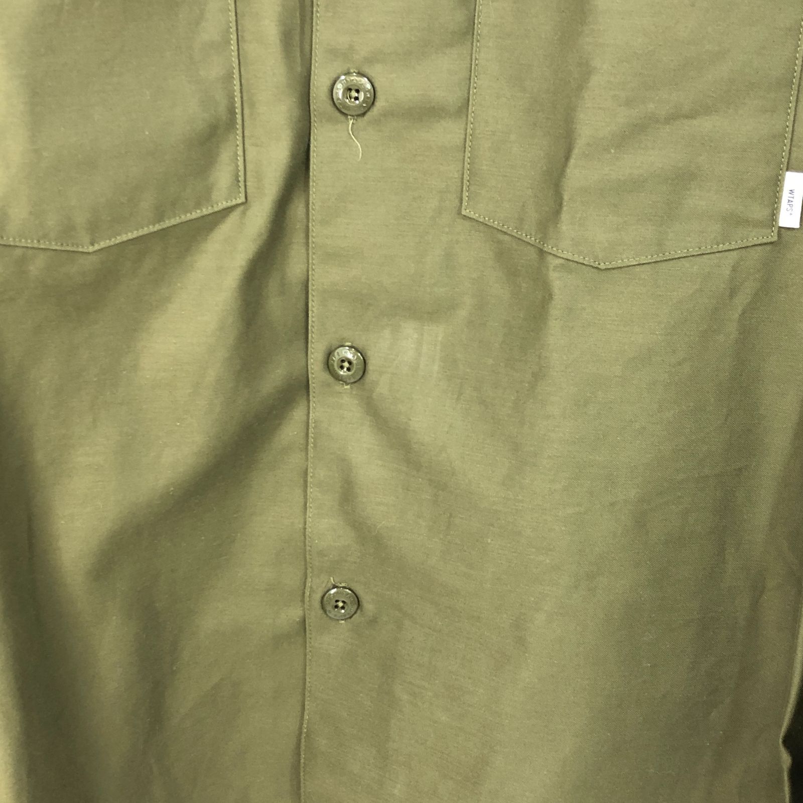 WTAPS ダブルタップス 24FW ユーティリティシャツ カーキ サイズ