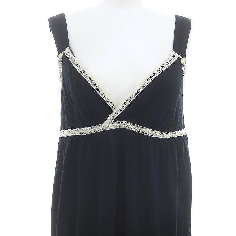 HYSTERIC GLAMOUR ヒステリックグラマーシャギーワンピース黒