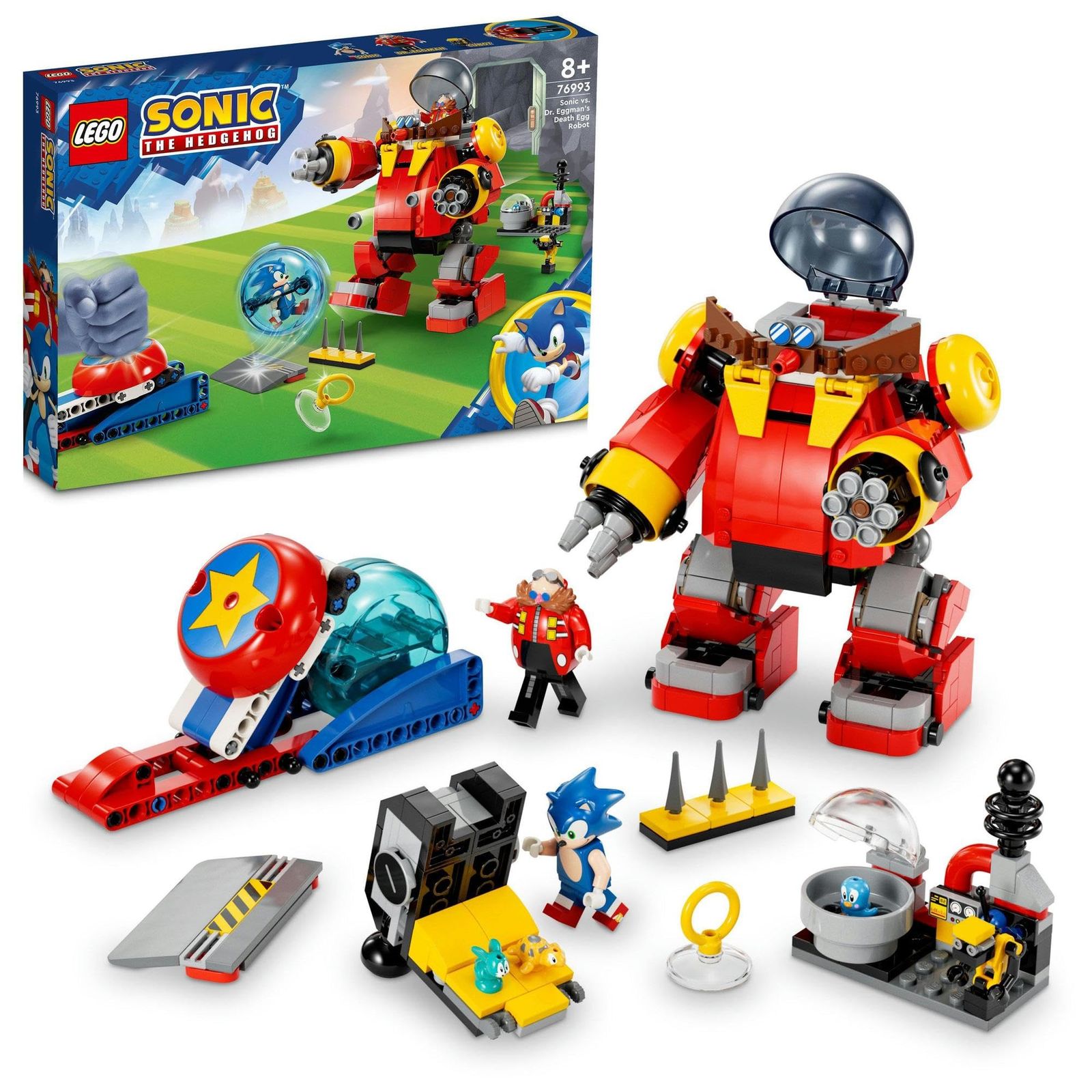 レゴ(LEGO) ソニック・ザ・ヘッジホッグ ソニック vs. デスエッグロボ 76993 おもちゃ ブロック プレゼント テレビゲーム 冒険 男の子 女の子 8歳 ~ [ソニック vs. デスエッグロボ]