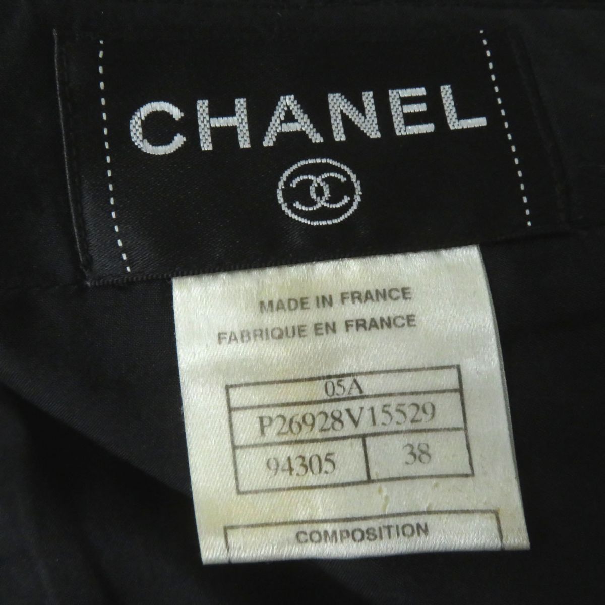 美品◎フランス製 CHANEL シャネル 05A P26928 ヴィンテージ