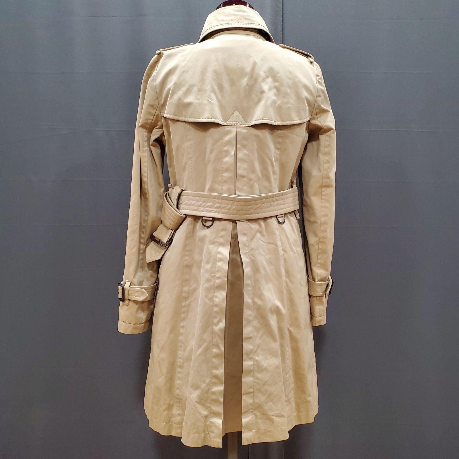 美品】BURBERRY バーバリーブラックレーベル トレンチコート スプリング - メルカリ