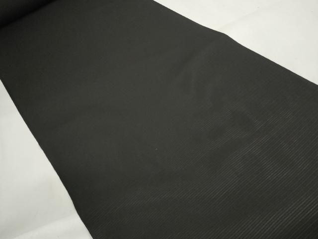 平和屋着物＊夏物 黒紋付 黒反物 着尺 絽 五泉 ♥ DAAW7752zzz