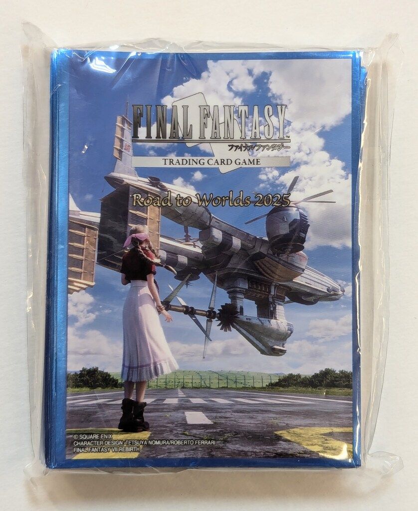 FFTCG エアリス　スリーブ スクウェアエニックス カードスリーブ FFTCG エアリス FF7 60枚