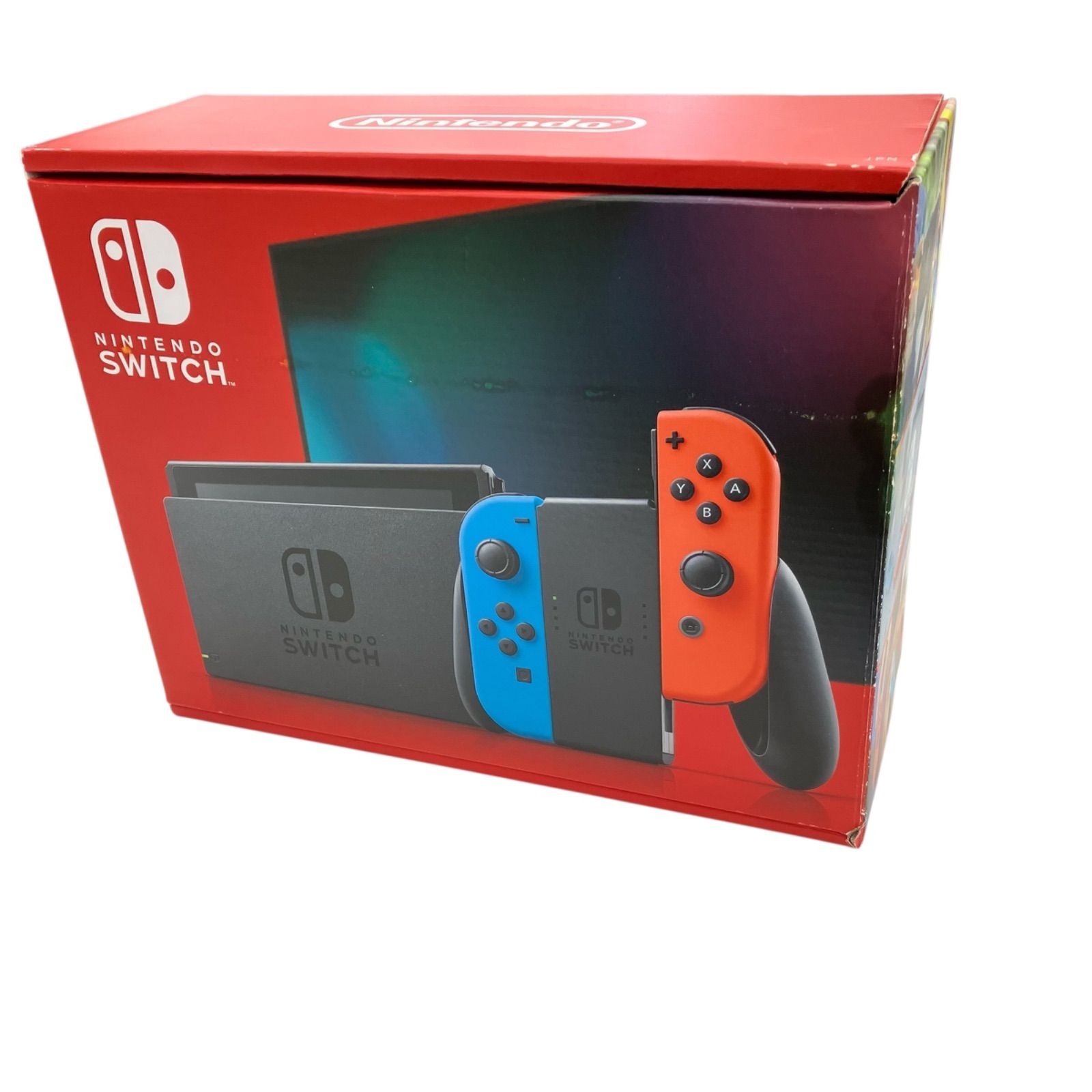 186000 現状品 Nintendo switch ニンテンドースイッチ ネオンブルー＆ネオンレッド