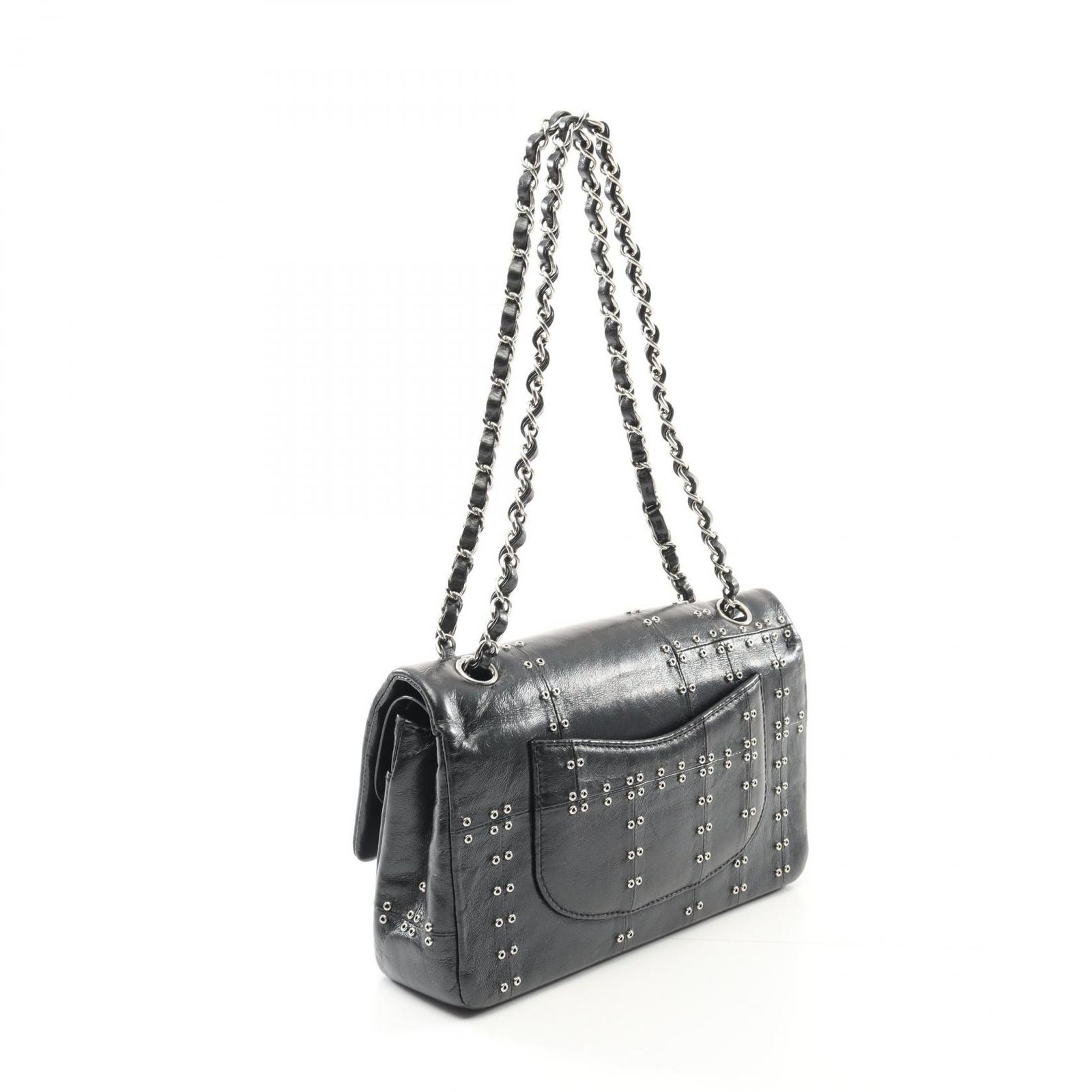 シャネル CHANEL ショルダーバッグ エアライン マトラッセ Wフラップ 