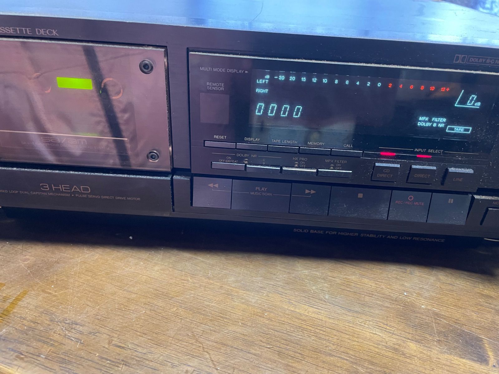 スプラビクターVictor名機TD-V711 3ヘッドカセットデッキ Victor TD-V711 – Audiolife － Enjoy your audio life!!