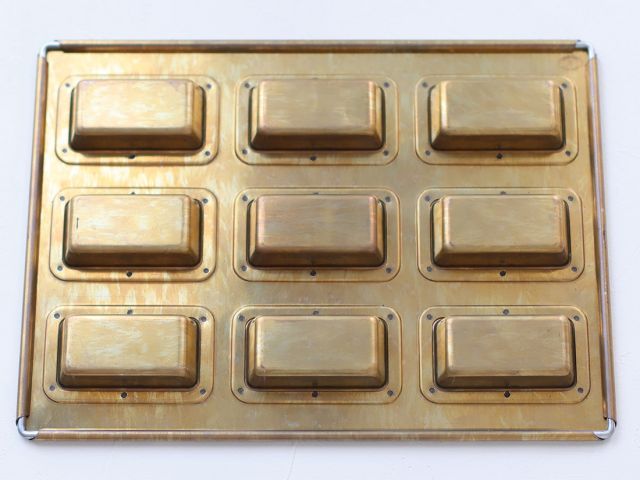 黄金スリムフィナンシェ天板 9 P