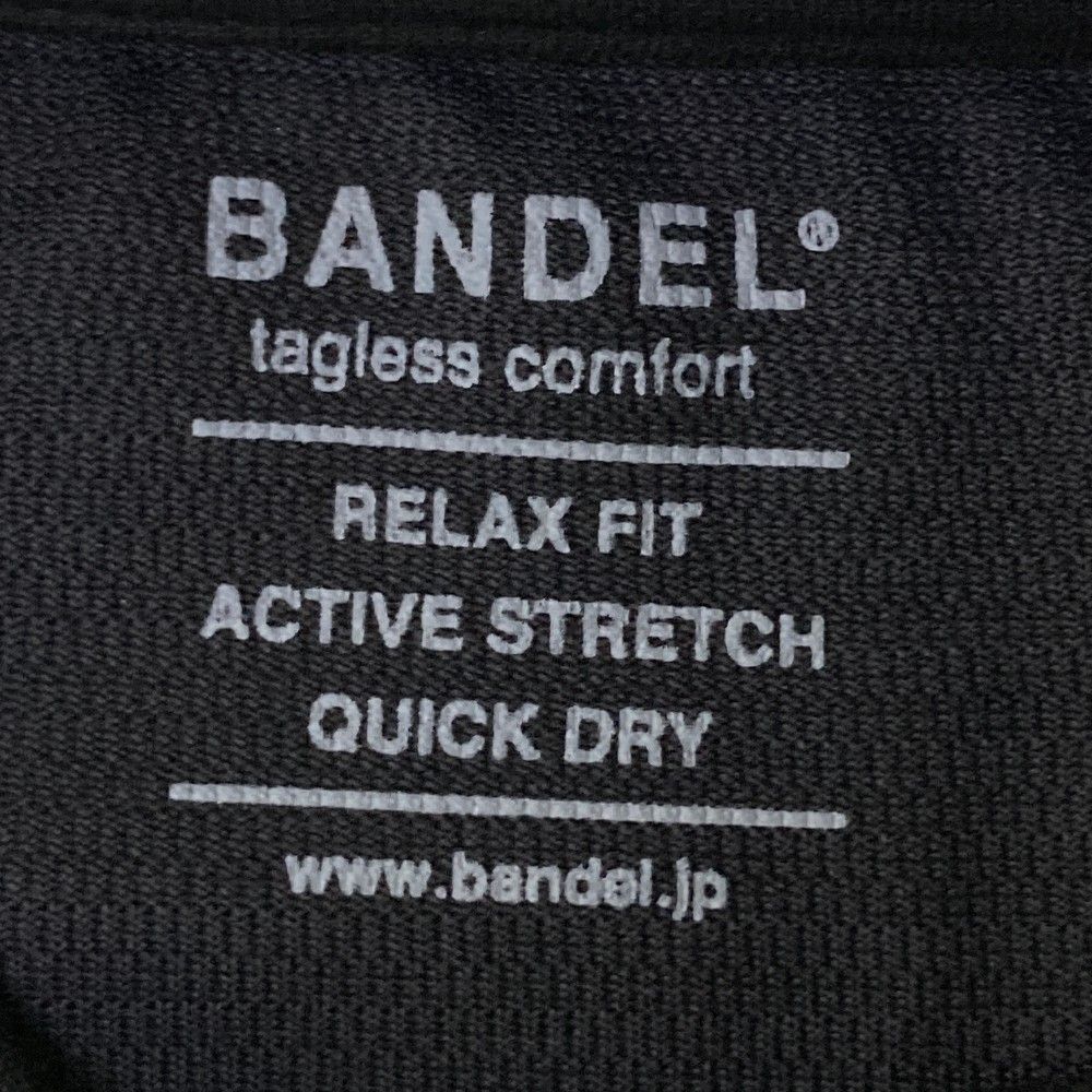 サイズ：XL BANDEL バンデル  ハイネック 長袖Tシャツ  ブラック系 [240101464196] ゴルフウェア メンズ ストスト 楽天市場】【全品10倍☆8/19(火)0時迄】バンデル ゴルフ Tシャツ