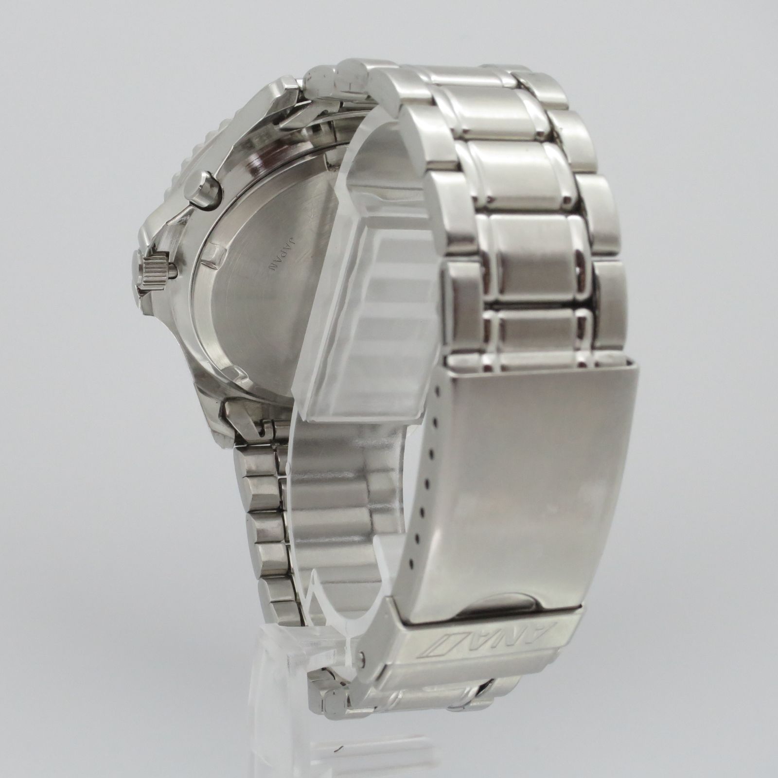 新品電池】ANA コラボ ボーイング 777 セイコー クロノグラフ メンズ