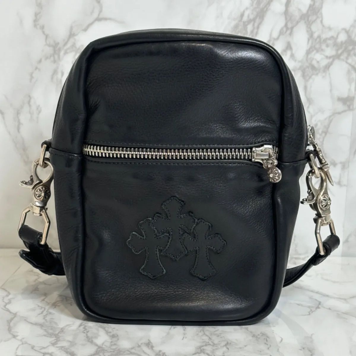 美品！クロムハーツ ショルダーバッグ CHROME HEARTS クロムハーツ TAKA MINI LTHR タカ ミニ