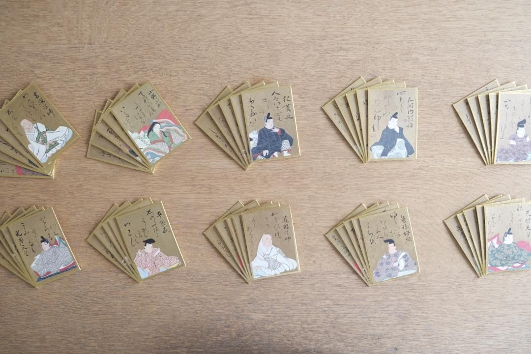 尾形光琳 小倉百人一首【限定1400部／第・・番】未使用品・桐箱入 尾形光琳 小倉百人一首【限定1400部／第・・番】未使用品・桐箱